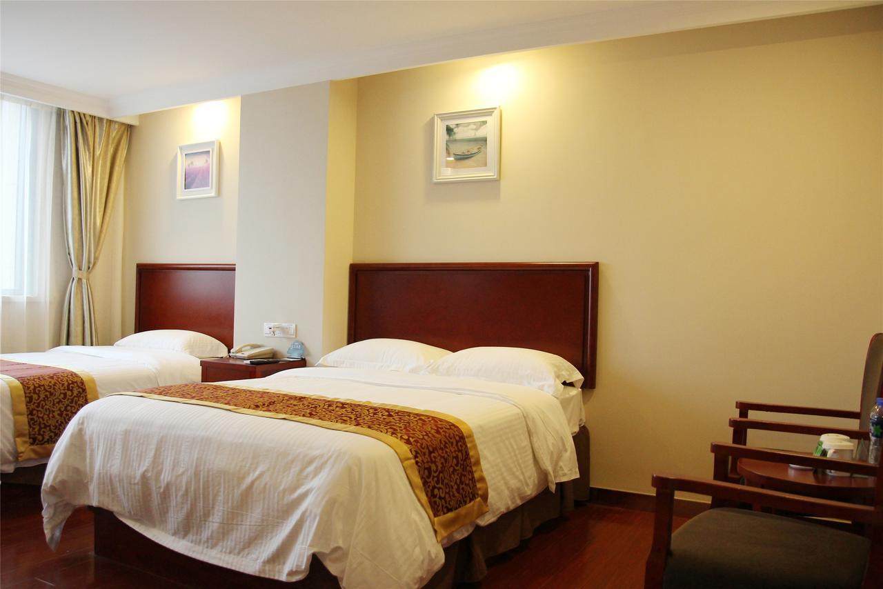 Greentree Inn Xi'An Railway Station Airport Bus Wulukou Subway Station Business Hotel Exterior foto