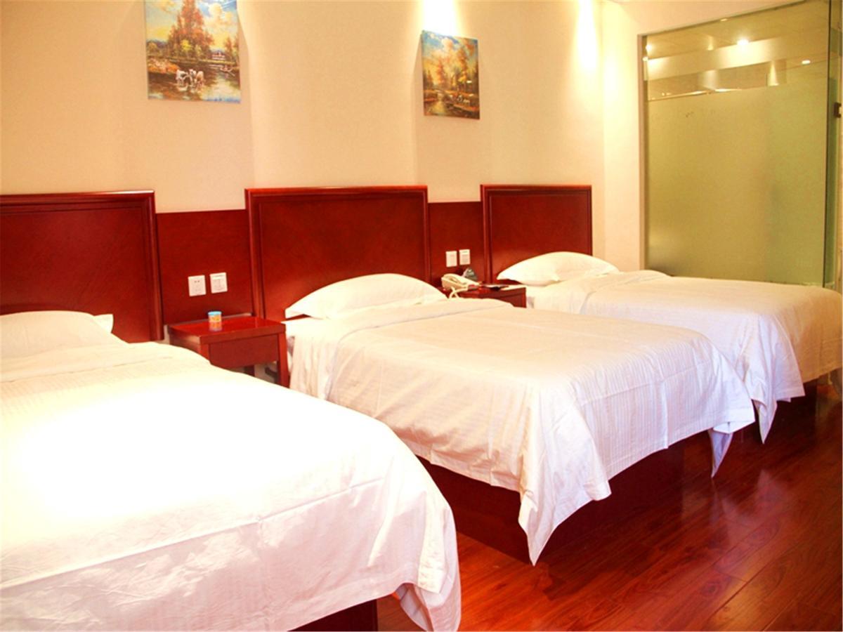 Greentree Inn Xi'An Railway Station Airport Bus Wulukou Subway Station Business Hotel Exterior foto