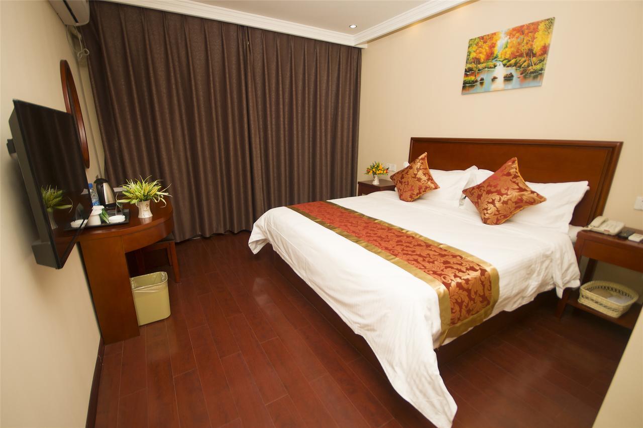 Greentree Inn Xi'An Railway Station Airport Bus Wulukou Subway Station Business Hotel Exterior foto